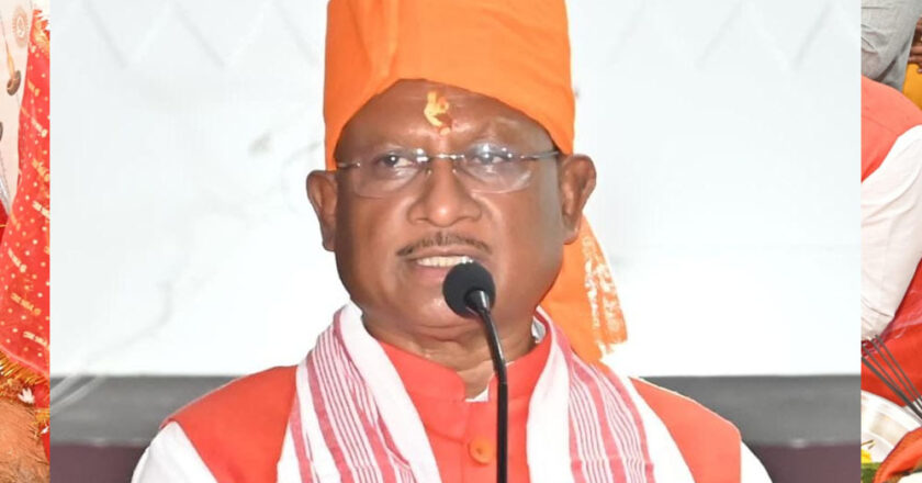 बसंत पंचमी पर्व पर मुख्यमंत्री साय मां शारदा धाम पहुंचे