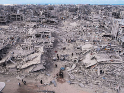 गाजा से मलबा साफ करने में लग सकते हैं 21 साल, पट्टी में 23 लाख फिलिस्तीनी रहते हैं