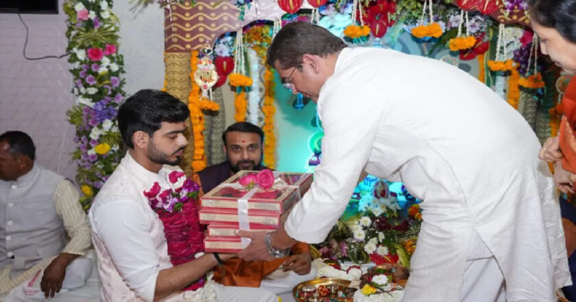 पूर्व सीएम शिवराज सिंह के घर शुरू हुई शादी की रस्में, लगुन पढ़ने की तस्वीरें आई सामने