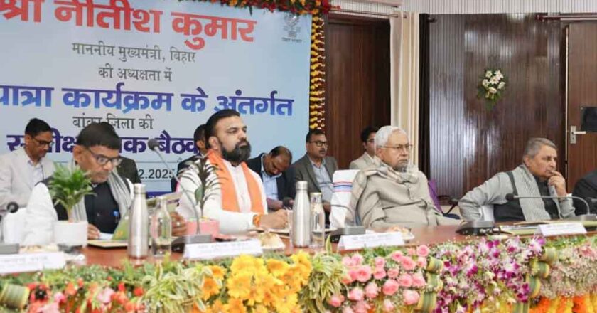 बिहार-बांका की विकासात्मक योजनाओं की मुख्यमंत्री नीतीश ने की समीक्षा, समीक्षा बैठक में की कई घोषणायें