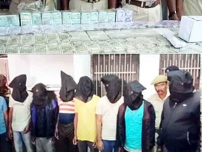 छत्तीसगढ़-गरियाबंद की शराब दुकान में डकैती के 8 आरोपी झारखंड से गिरफ्तार, 3.51 करोड़ कैश बरामद