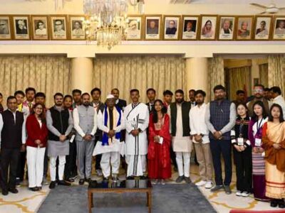 राजस्थान-राज्यपाल से मिले नॉर्थ ईस्ट के विद्यार्थी, विकसित भारत में भागीदारी का किया आह्वान