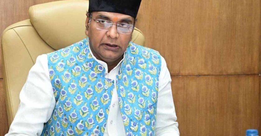 मंत्री सारंग अपेक्स बैंक से करेंगे “स्वभाव स्वच्छता संस्कार स्वच्छता” अभियान की शुरुआत