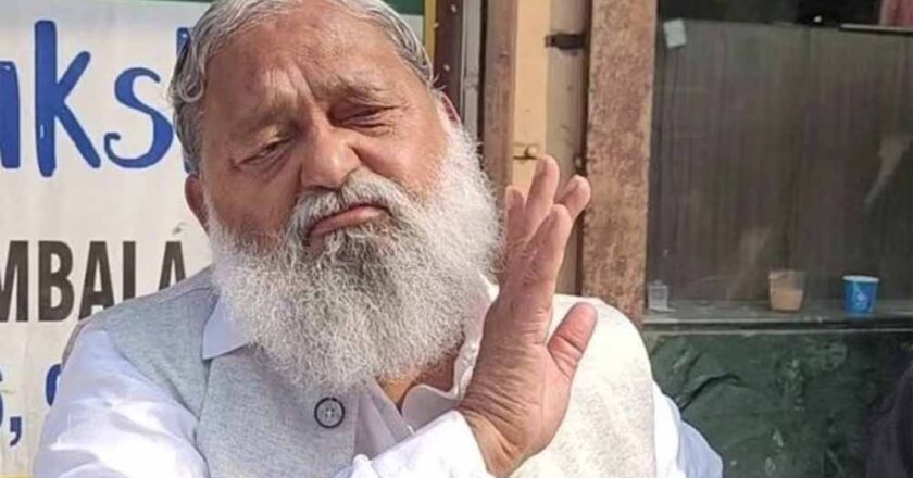 मुख्यमंत्री नायब सिंह सैनी और मंत्री अनिल विज के बीच टकराव थमने का नाम नहीं ले रहा, पुष्पा अंदाज में दिखे अनिल विज