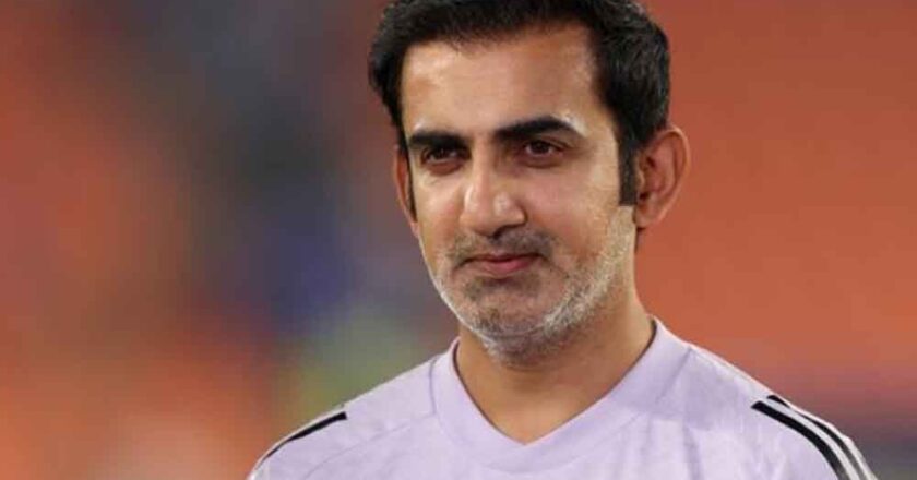 भारतीय कोच गौतम गंभीर ने युवा खिलाड़ियों को समर्थन देने पर दिया जोर