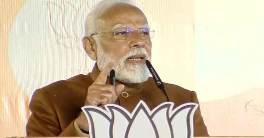 मोदी ने ‘यमुना मैया की जय’ का नारा लगाया, जहां एनडीए की सरकार, वहां हुआ विकास: PM मोदी