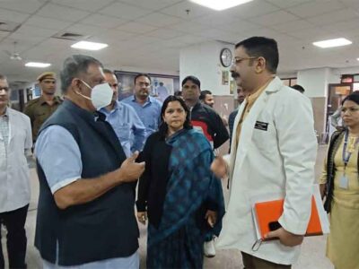 चिकित्सा एवं स्वास्थ्य मंत्री का जोधपुर के प्रमुख अस्पतालों का विस्तृत औचक निरीक्षण
