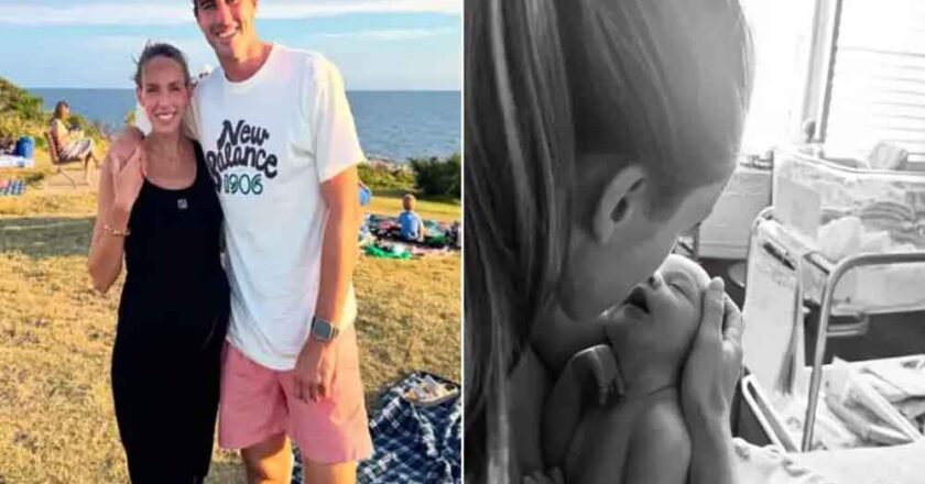 पैट कमिंस और उनकी पत्नी बेकी ने बेटी एडी का स्वागत किया