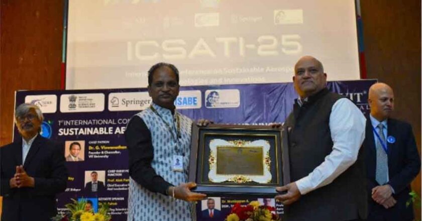 वीआईटी भोपाल विश्वविद्यालय में सतत एयरोस्पेस प्रौद्योगिकी और नवाचारों पर पहला अंतर्राष्ट्रीय सम्मेलन