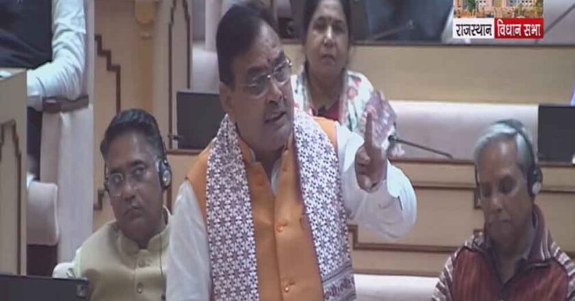 मुख्यमंत्री शर्मा ने राज्यपाल के अभिभाषण के बहस पर जवाब में विपक्ष पर किया हमला, विपक्ष ने फोन टैपिंग बंद करो के लगाए नारे