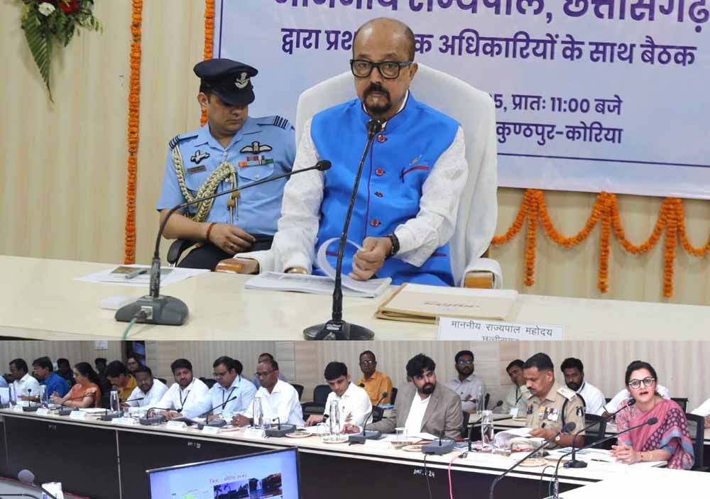 राज्यपाल रमेन डेका ने ली कोरिया के प्रशासनिक अधिकारियों की बैठक