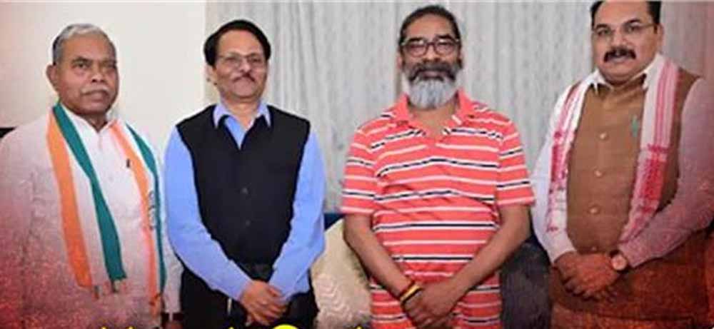 झारखंड कांग्रेस प्रभारी के. राजू ने मुख्यमंत्री हेमंत से की मुलाकात