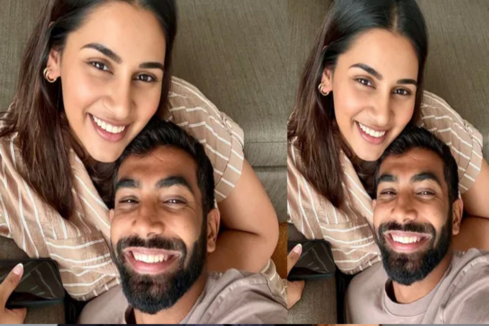 संजना गणेशन ने शेयर किया रोमांटिक पोस्ट, संजना ने बुमराह पर ऐसे लुटाया प्यार