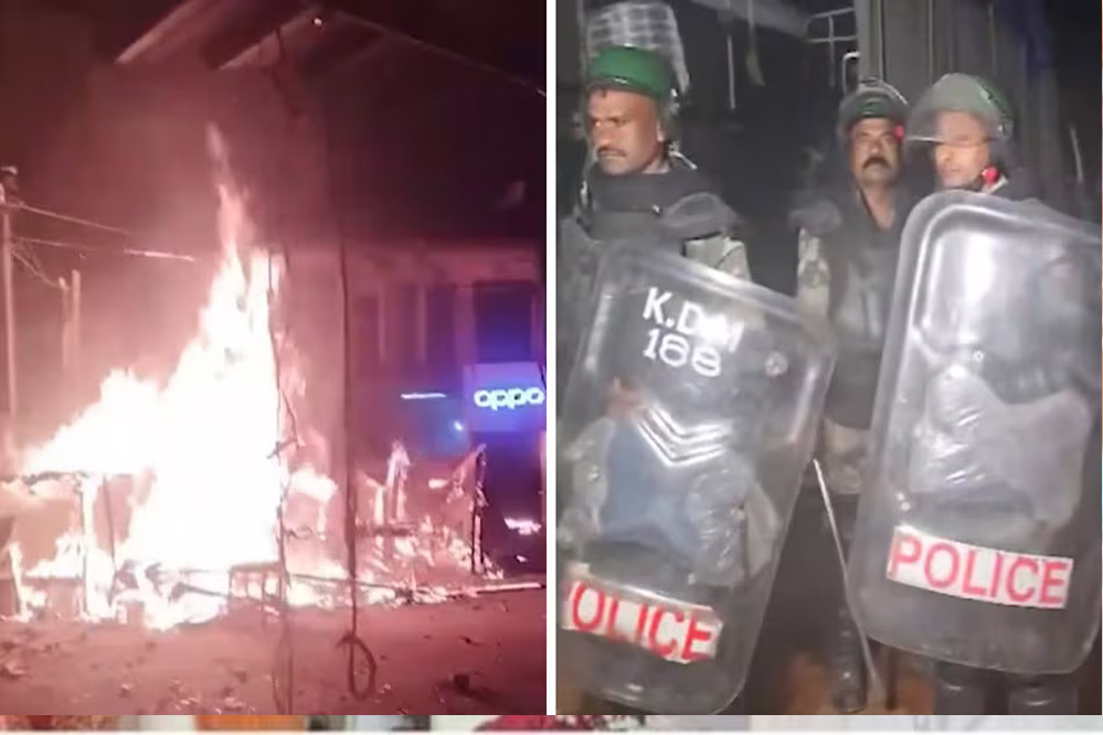 गिरिडीह में होली जुलूस के दौरान दो समुदायों में हिंसक झड़प, दुकानों और वाहनों में लगाई आग, कई घायल