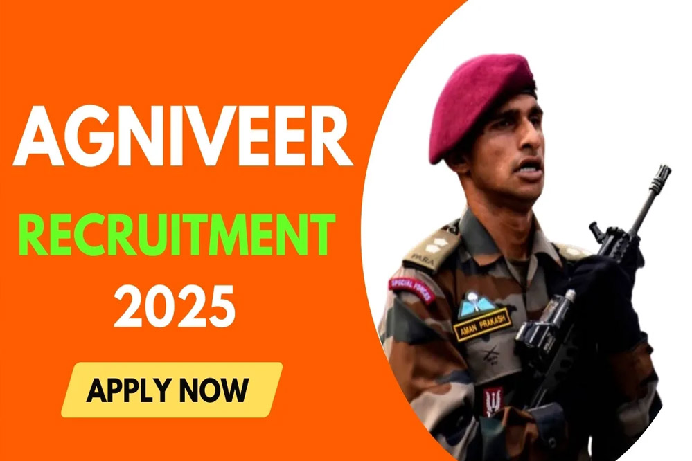 भारतीय थल सेना : अग्निवीर भर्ती के लिए सेना भर्ती कार्यालय रायपुर ने अधिसूचना की जारी