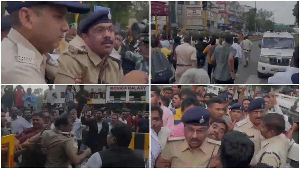 इंदौर में कानून के रक्षक बने भक्षक, वकीलों ने थाने का घेराव, हंगामा और थाना प्रभारी पर किया हमला
