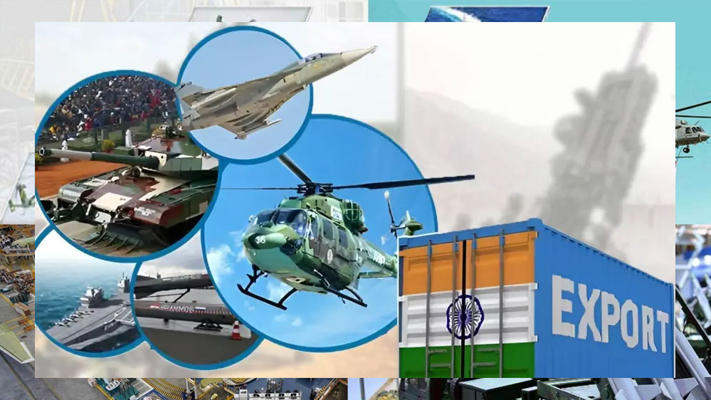 ‘मेक इन इंडिया’ से रक्षा विकास को बढ़ावा, 2023-24 में स्वदेशी रक्षा उत्पादन में रिकॉर्ड ₹1.27 लाख करोड़ की उपलब्धि की हासिल