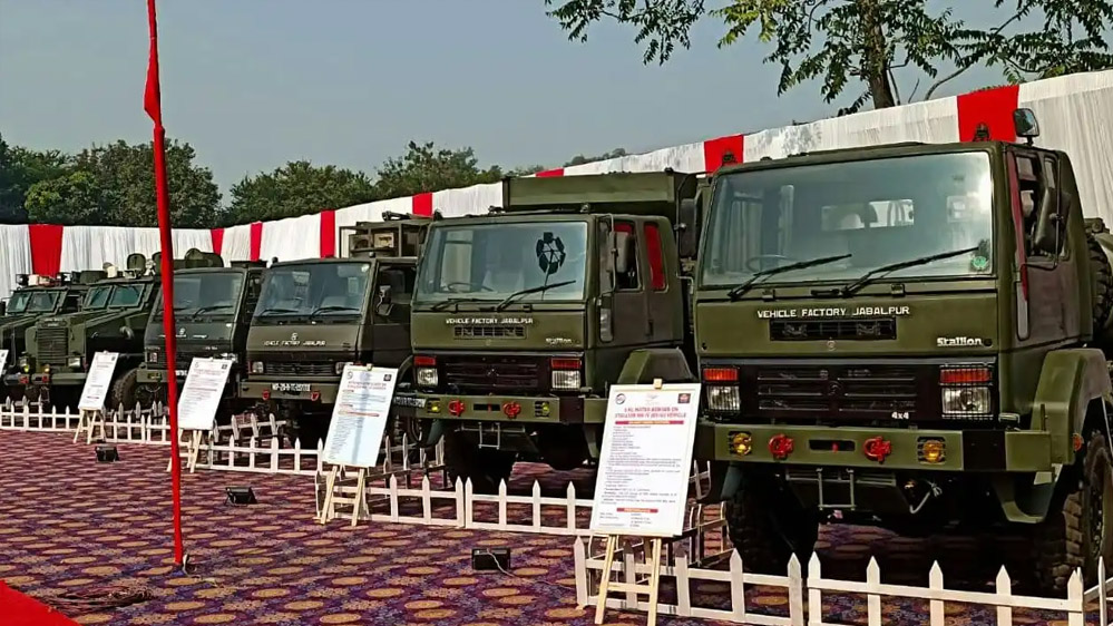 जबलपुर व्हीकल फैक्ट्री को मिला 2025-26 वित्तीय वर्ष में 1390 गाड़ियों का ऑर्डर मिला