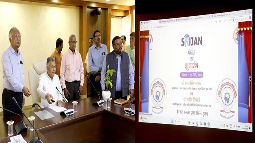 सृजन से जुड़कर समाज के प्रश्नों के समाधान-कारक नवाचारों के लिए आगे आएं विद्यार्थी : मंत्री परमार