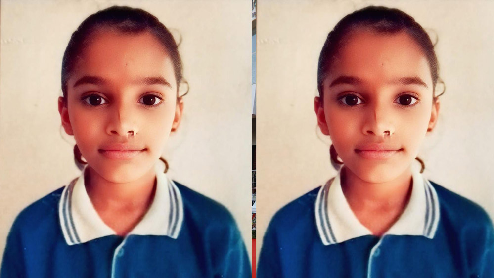 कुं. अंजली पटेल का नवोदय विद्यालय में चयन, स्कूल में हर्ष का माहौल