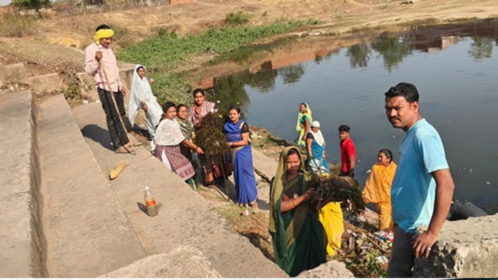 एमसीबी : ग्राम पंचायत चनवारीडांड को स्वच्छता में अव्वल बनाने लिया संकल्प