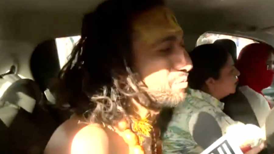 जयपुर पुलिस ने IIT बाबा अभय सिंह को गांजे के साथ किया गिरफ्तार