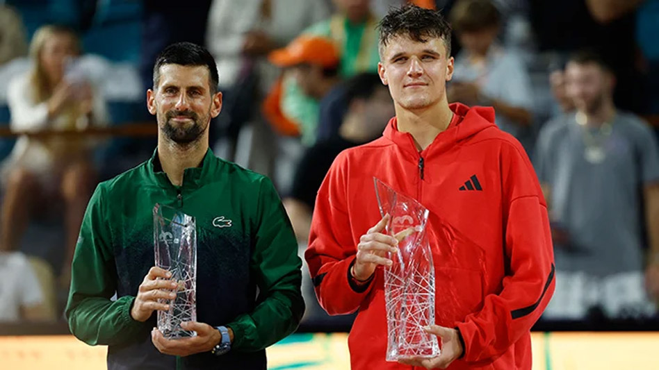 नोवाक जोकोविच 100वां एटीपी खिताब जीतने से चूके, मियामी ओपन के फाइनल में 19 वर्षीय मेनसिक से हारे