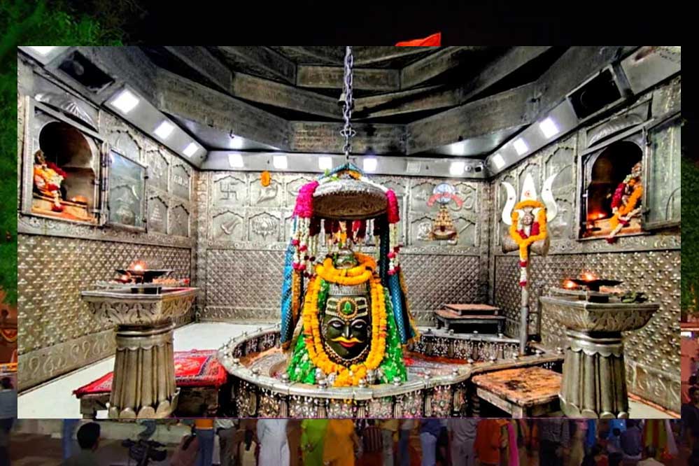 महाकाल मंदिर में नवसंवत्सर की तैयारियां पूरी, शिखर पर ध्वज व नैवेद्य कक्ष में होगा गुड़ी आरोहण
