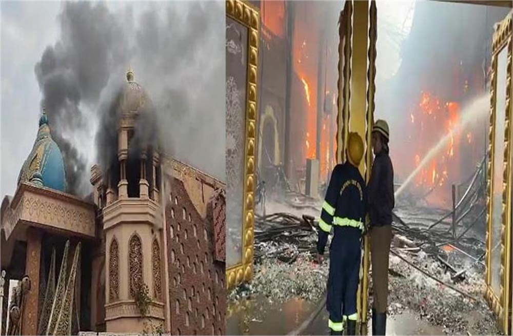 गुड़गांव का टॉप मोस्ट टूरिस्ट प्लेस किंगडम ऑफ ड्रीम्स आज जलकर राख, दमकल की 10 गाड़ियों ने आग पर काबू पाया