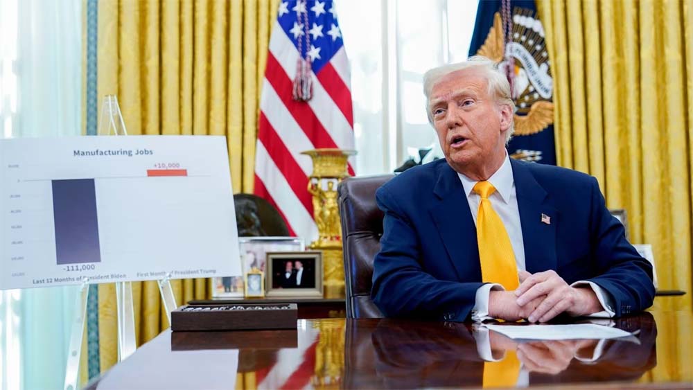 डोनाल्ड ट्रंप ने कहा- उम्मीद है कि भारत जल्द ही अमेरिकी वस्तुओं पर लगाए गए टैरिफ में बड़ी कटौती करेगा