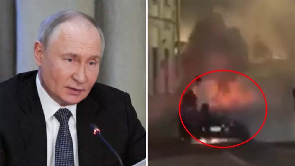 पुतिन की आलीशान कार में हुआ जोरदार धमाका, कौन था सवार, अभी खुलासा नहीं, जेलेंस्की ने की थी ‘मौत की भविष्यवाणी’