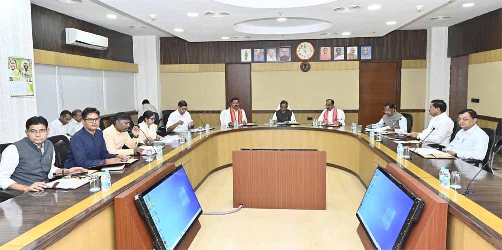 विष्णुदेव साय कैबिनेट की बैठक, अनेक महत्वपूर्ण निर्णय लिए गए