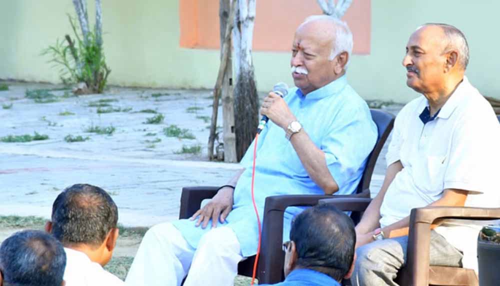 विजयदशमी तक घर-घर दस्तक देंगे संघी, सभी जातियों को करेंगे एकजुट : मोहन भागवत