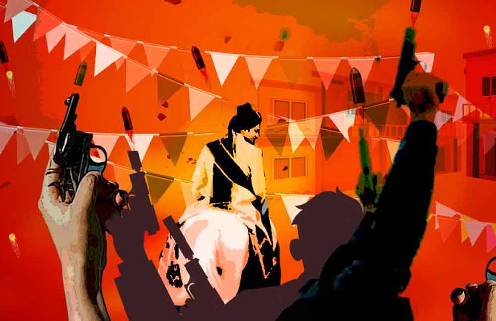शादी समारोह में गोलीबारी, दोनों युवकों ने गंवाई अपनी जान