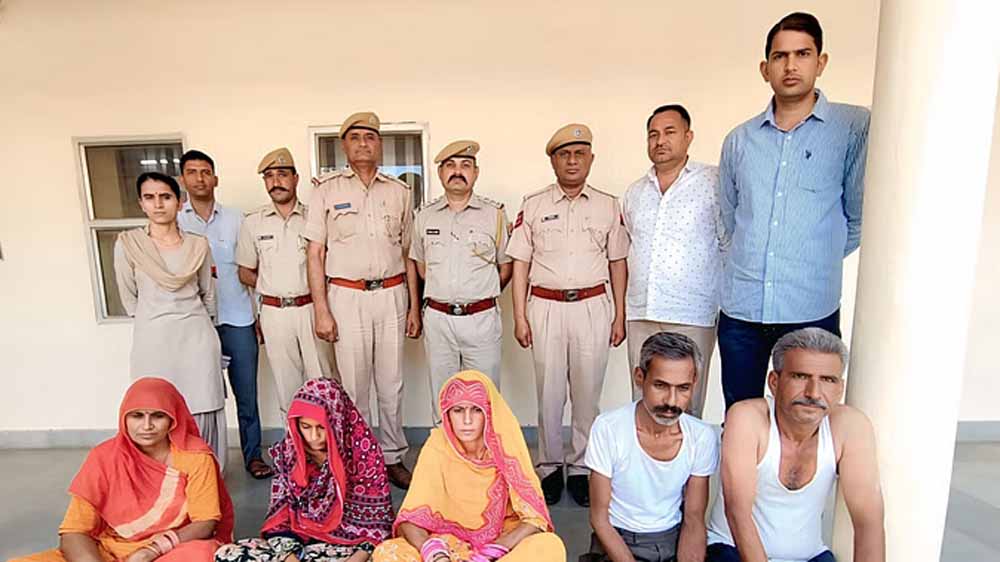 युवक की संदिग्ध हत्या के मामले में तीन महिलाओं समेत पांच आरोपी गिरफ्तार