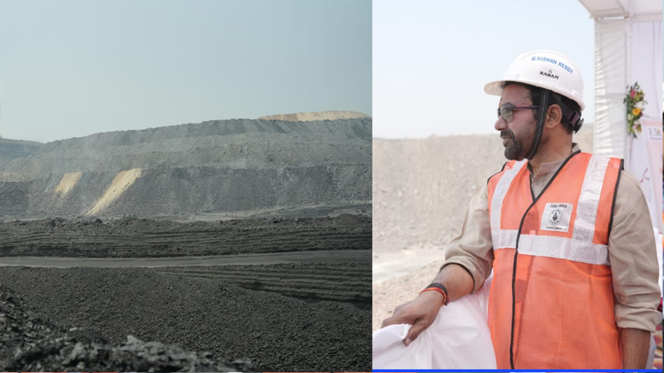 रायपुर : केंद्रीय कोयला मंत्री जी किशन रेड्डी ने किया विश्व के दूसरे बड़े गेवरा कोयला खदान का निरीक्षण