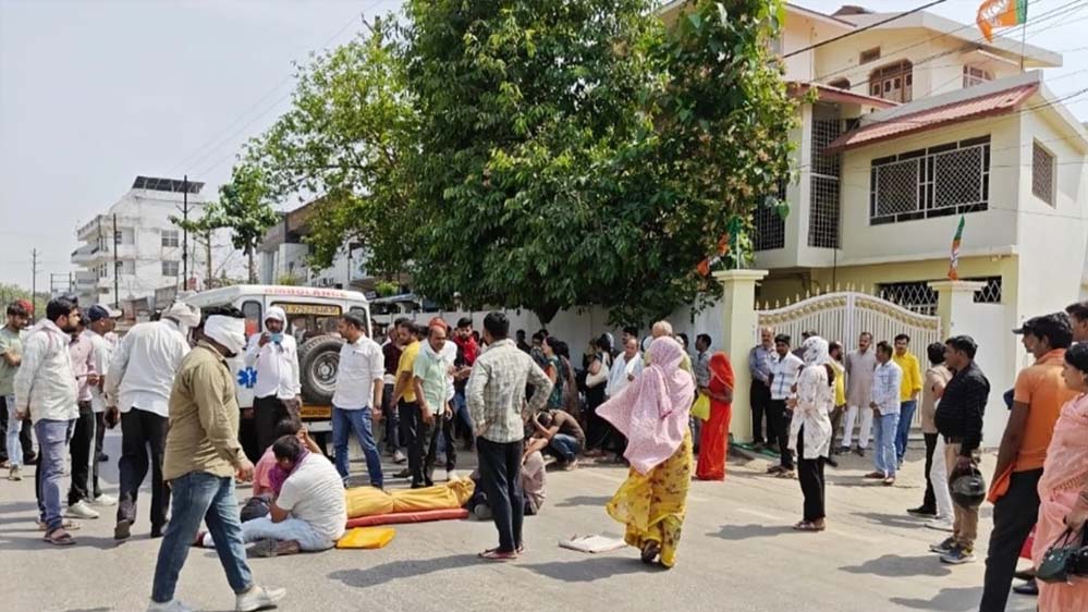 सीधी में कार दुर्घटना से युवक की मौत, सांसद की बहू पर लगा दुर्घटना का आरोप