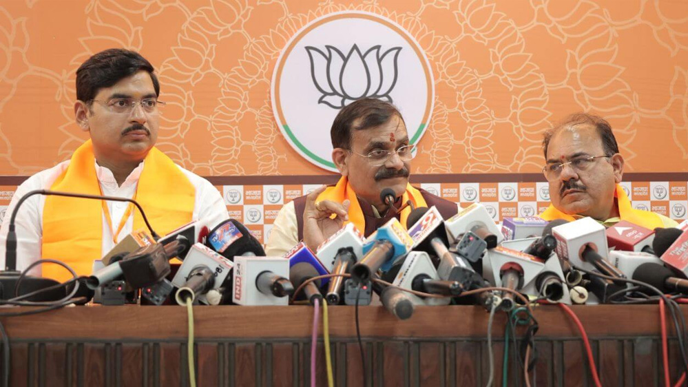 यह देश किसी एक पार्टी की जागीर नहीं है और न ही सोनिया गांधी या राहुल गांधी कानून से ऊपर हैं: वीडी शर्मा