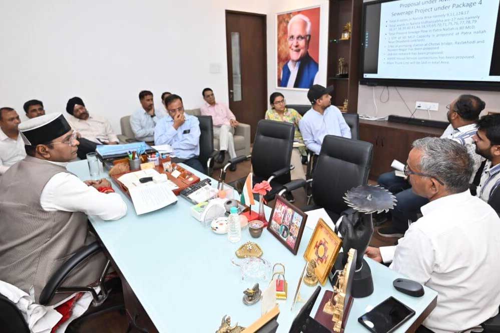 अमृत 2.0 योजना :नरेला क्षेत्र में 268 किलोमीटर लंबी सीवेज लाइन बिछेगी, 50 हजार घरों को सुविधा से जोड़ा जायेगा