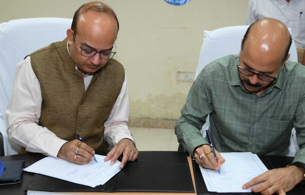 रायपुर : शिक्षा, शोध एवं प्रौद्योगिकी विकास हेतु मिलकर काम करेंगे राज्य के दो प्रतिष्ठित शिक्षा संस्थान