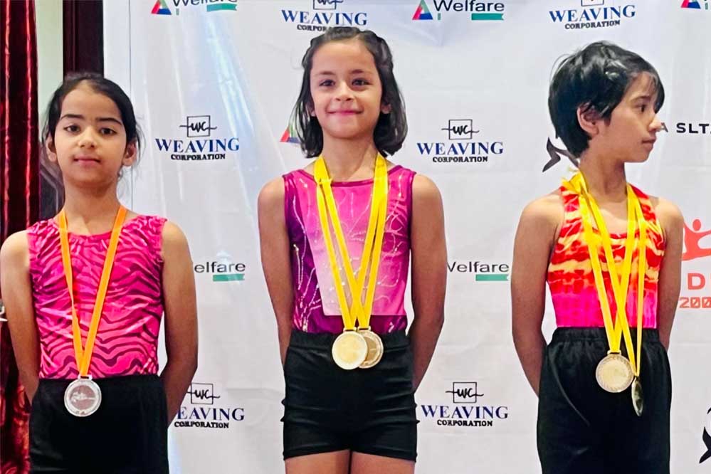 भोपाल की मायरा मेहता ने ऑल इंडिया जिम्नास्टिक्स चैंपियनशिप में दो स्वर्ण पदक जीते