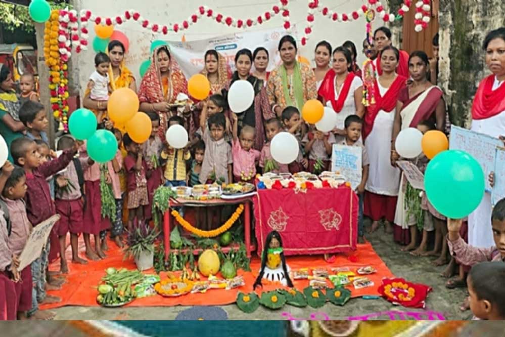 दंतेवाड़ा : सामुदायिक पोषण व्यवहार की हो रही पहल