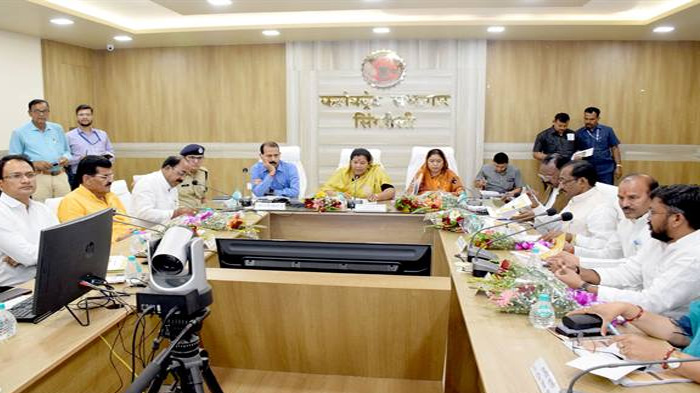 जल गंगा संवर्धन अभियान प्रदेश सरकार का महत्वाकांक्षी अभियान : प्रभारी मंत्री श्रीमती उइके