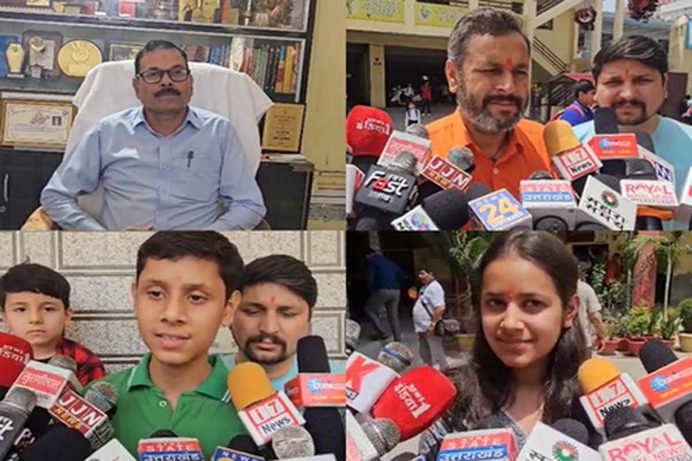 ‘उत्तराखंड विद्यालयी शिक्षा परिषद’ ने 10वीं और 12वीं बोर्ड के परिणाम घोषित किये, जतिन जोशी बने प्रदेश टॉपर