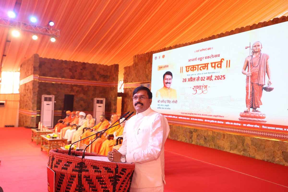 एकात्म धाम प्रकल्प के लिए संकल्पित हैं राज्य सरकार-राज्य मंत्री लोधी