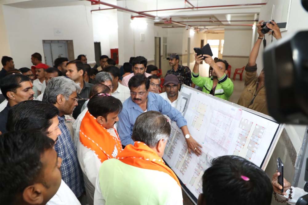 इंदौर के नंदानगर सिविल अस्पताल का निर्माण अंतिम दौर में