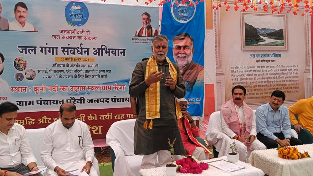 पंचायत एवं ग्रामीण विकास मंत्री पटेल ने दी पौधरोपण के लिए तीन सूत्रीय योजना