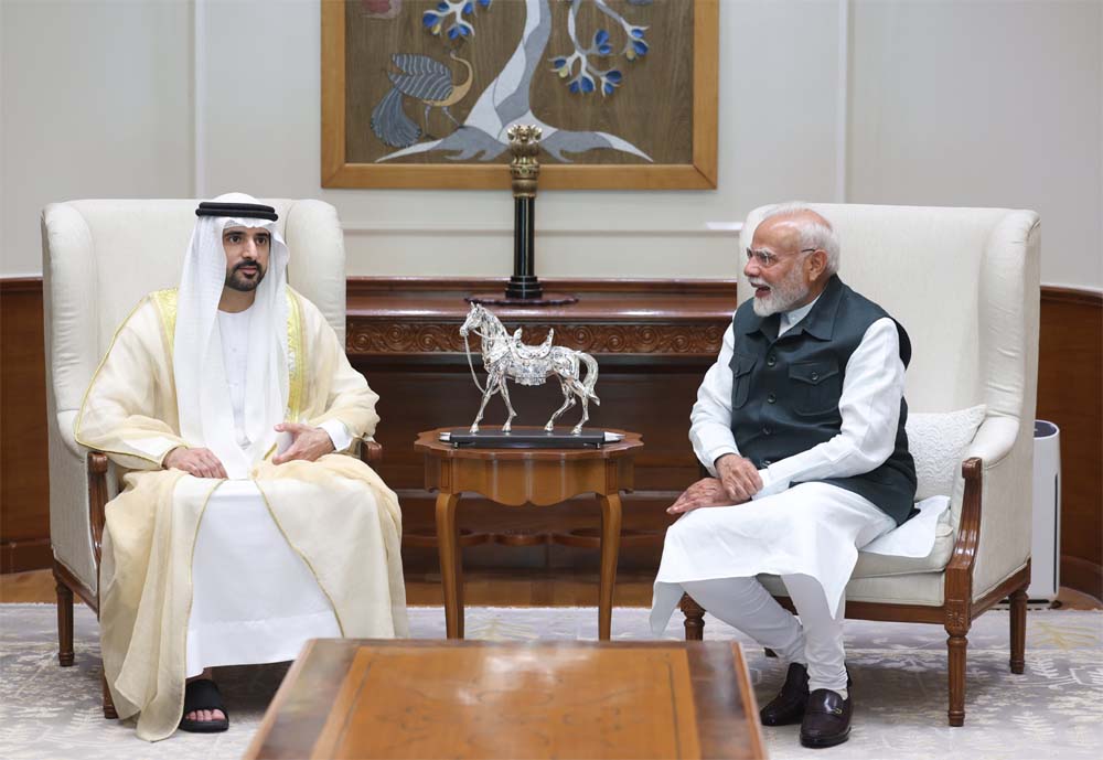 क्राउन प्रिंस शेख हमदान से मुलाकात के बाद पीएम मोदी, भारत-UAE साझेदारी में दुबई की भूमिका अहम