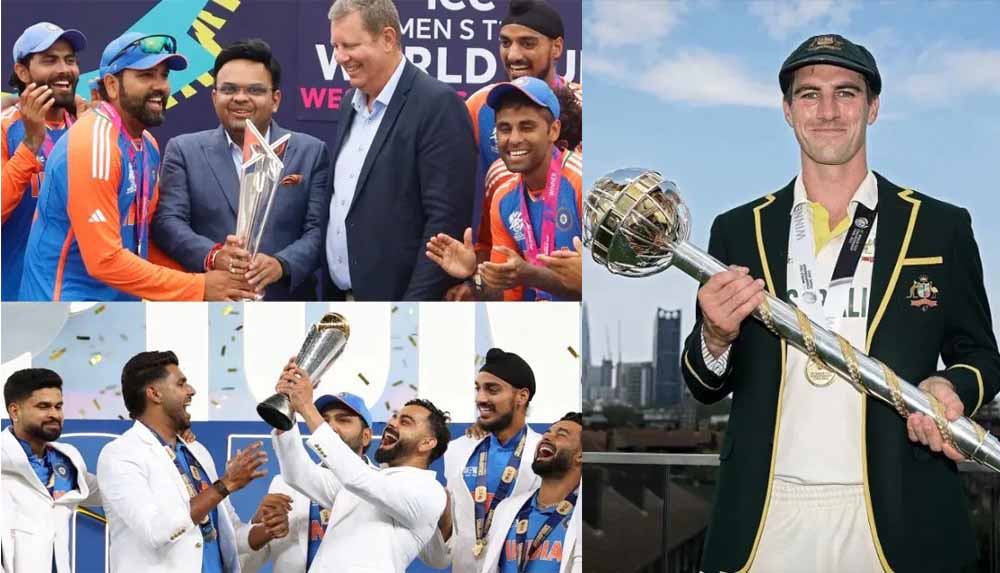 आईसीसी वार्षिक पुरुष रैंकिंग: टी20 और वनडे भारत का दबदबा कायम, ऑस्ट्रेलिया की टेस्ट में बरकरार