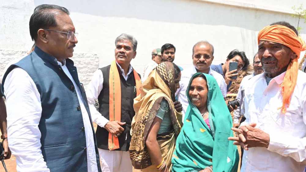 सबके सपनों का आधार, सार्थक हो रहे सपने, संवाद से हो रहा समाधान, यही तो है सुशासन तिहार: सीएम साय